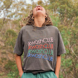 Quatro Regular Tee In Carbon