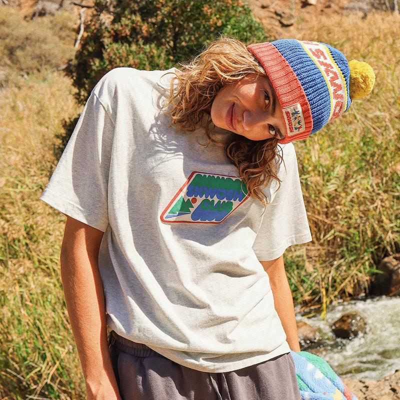 Rockies Regular Tee In Grey Marle