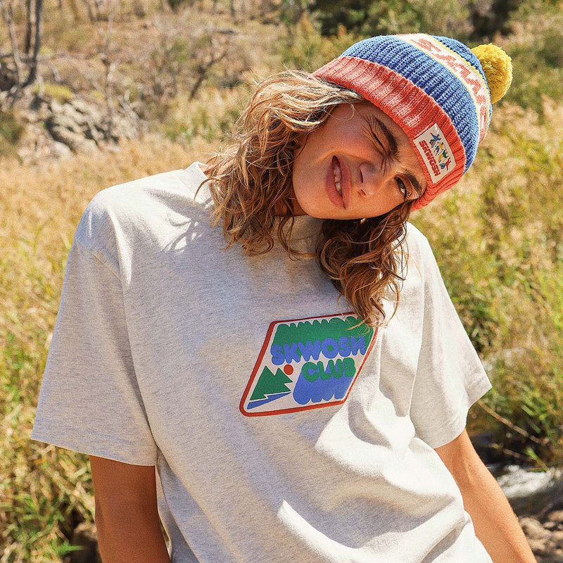 Rockies Regular Tee In Grey Marle