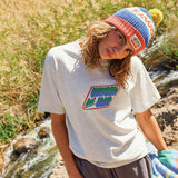 Rockies Regular Tee In Grey Marle
