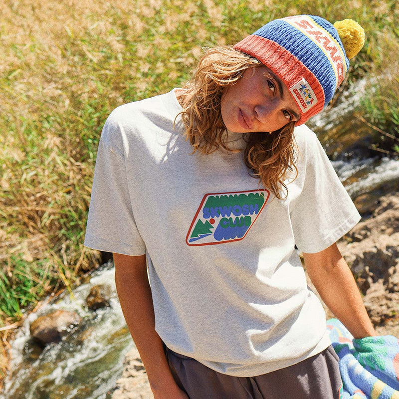 Rockies Regular Tee In Grey Marle