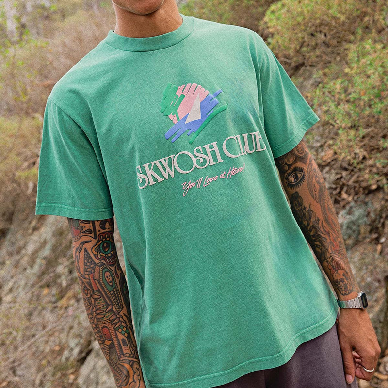 Set Sail Regular Tee In Green