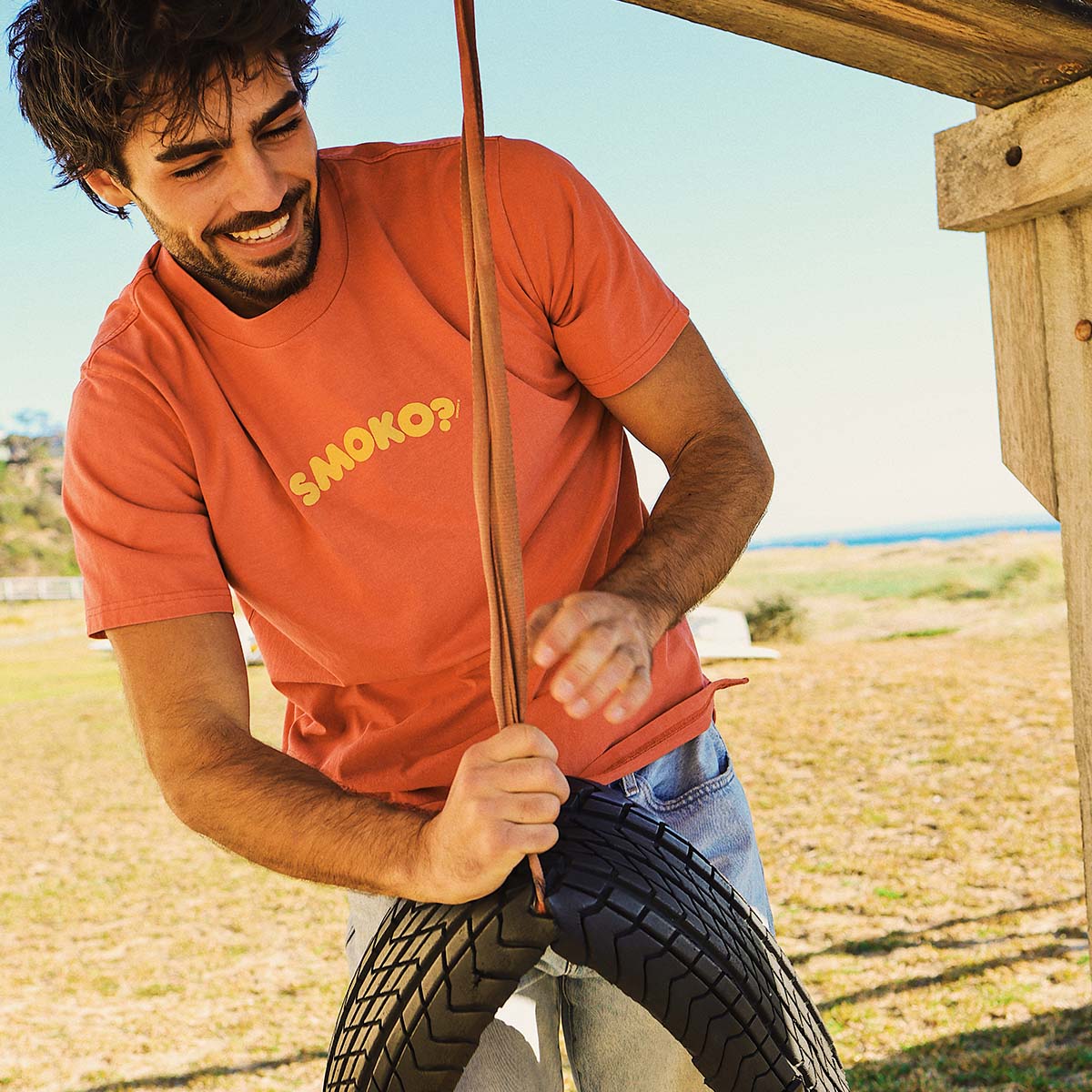 Smoko? Slang Tee in Tabasco