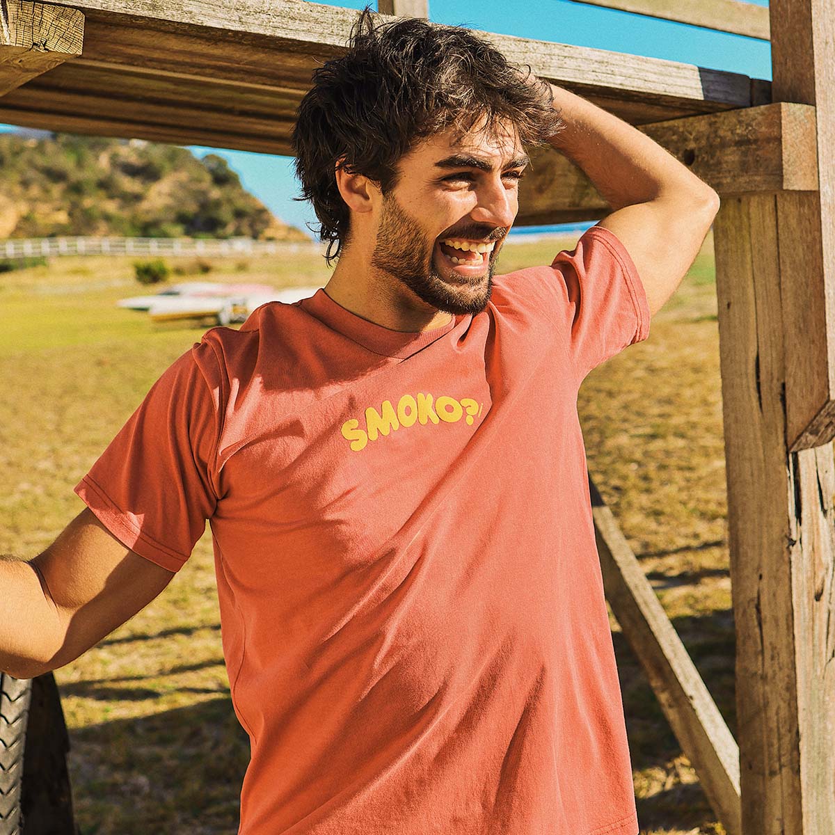 Smoko? Slang Tee in Tabasco