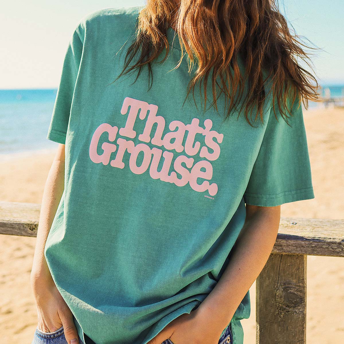 That's Grouse Slang Tee in Green