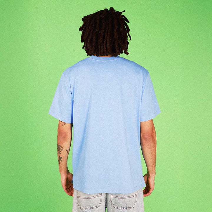 Yeah Nah Slang Tee in Blue