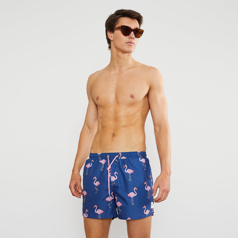 Baby flamingo cheap swim trunks